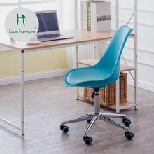 Модные Офисные стулья в скандинавском стиле с подъемным шкивом, простые современные Семейные стулья