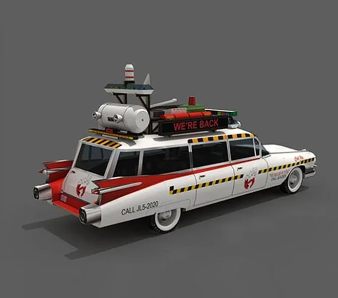 GHOSTBUSTERS ECTO1A 1/10 RC  stickers decal set Ecto 1 1A 