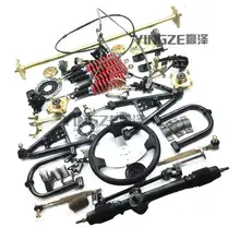 Картинг ATV UTV 110/10 мм рулевая рейка Шестерня маятники рулевая тяга тормозной насос с задней осью 1 м