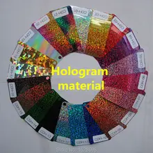 Лидер продаж из cdh-16 черный цвет мягкий Сильный стрейч ПУ голограмма теплообмена винил