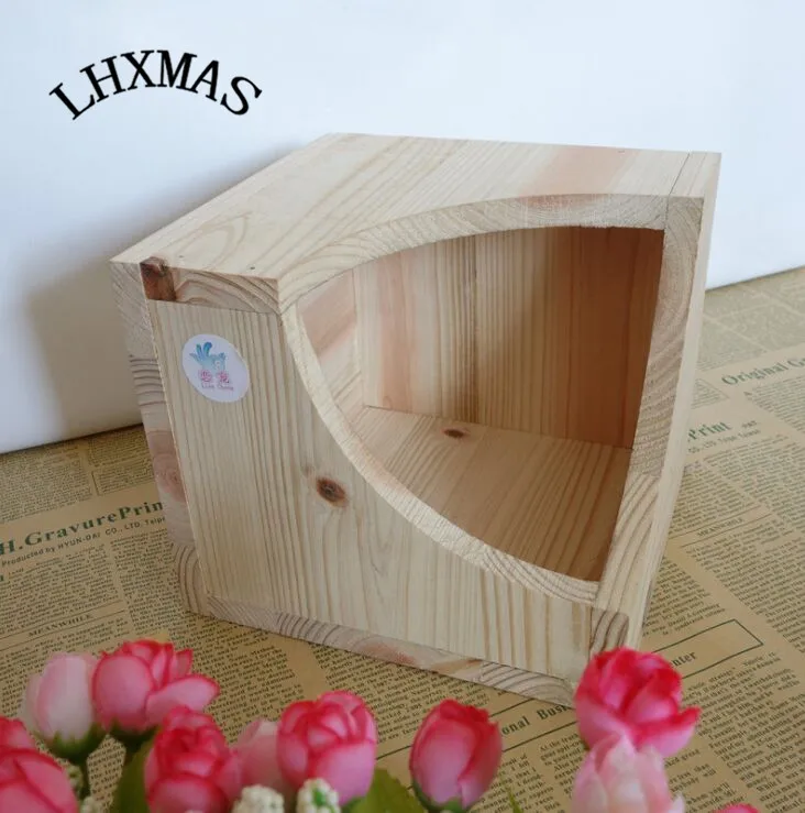 

Rat Hamster Wooden House Pet Product Rabbit Rat Small Animal House Home D366