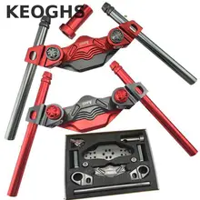 Keoghs руль мотоцикла все ЧПУ Алюминиевый сплав 22 мм Бар для Yamaha Kawasaki Suzuki honda скутер изменить ремонт