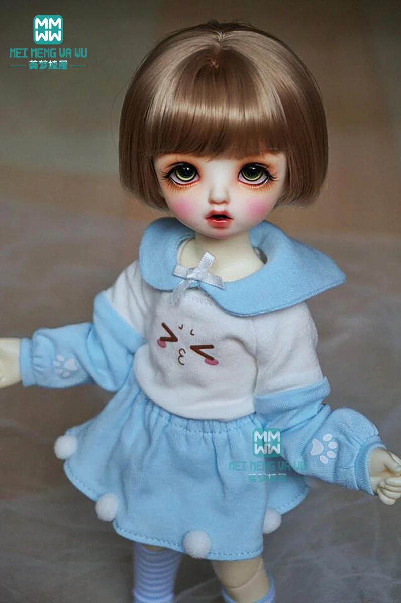 BJD Кукла Одежда Подходит 30 см 1/6 BJD куклы модные толстовки, короткие юбки, шали, носки