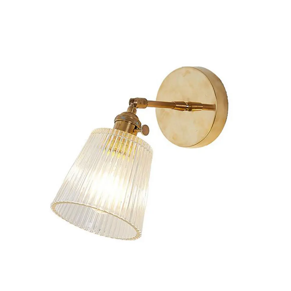  Glass Wall Lamp Modern Transparent Wall Sconce Lighting Nordic wall lamp Copper Wall Light Clear La - 32970269380