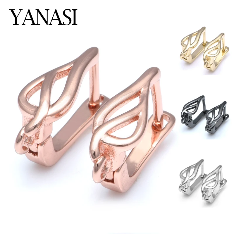 Earrings Hooks Leaf Hoop Gold Sliver Color Jewelry Making Copper DIY Earring Findings Wholesale | Украшения и аксессуары