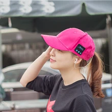 New Wireless Sport Bluetooth Music Hat Cap Speaker Headset Headphone Earphones Mic