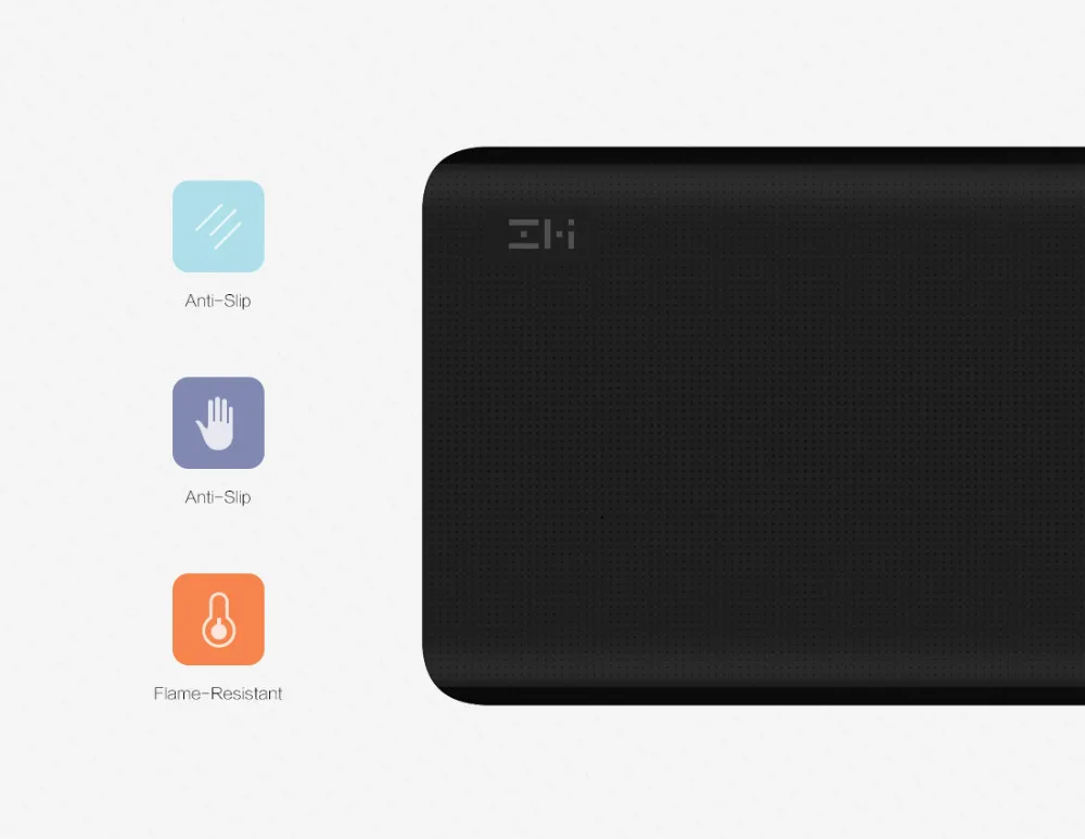 Xiaomi ZMI 10000 мАч Внешний аккумулятор Портативная зарядка типа C Быстрая зарядка 2,0 умный комплект автоматизации