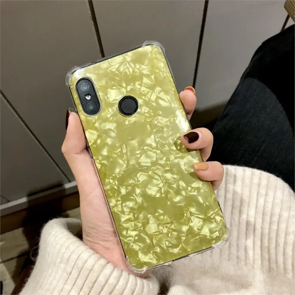 Противоударный мраморный защитный чехол для XiaoMi 9 SE 8 Lite A2 A1 Play RedMi Note 7 6 Pro 5 Plus 6A