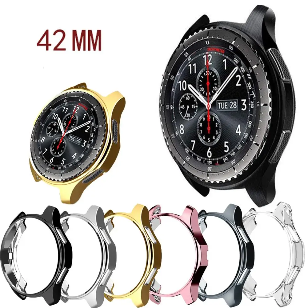 

TPU Anti-Scratch Frame Protective Cover for Samsung Galaxy Watch 42mm SM-R800