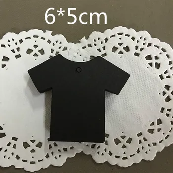

500pcs/lot Small Clothing Shape Tag Card Diy Gifts Crafts Price Tags Luggage Tags Name Tags Wholesale Size 6*5cm