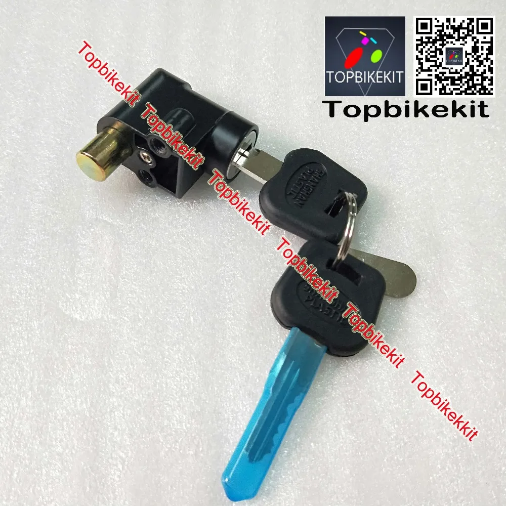 Discount Ebike Hailong Battery Case Power Lock & Key For Hailong 1 battery case or Hailong 1-2 battery case/ Ebike Battery Power lock 4