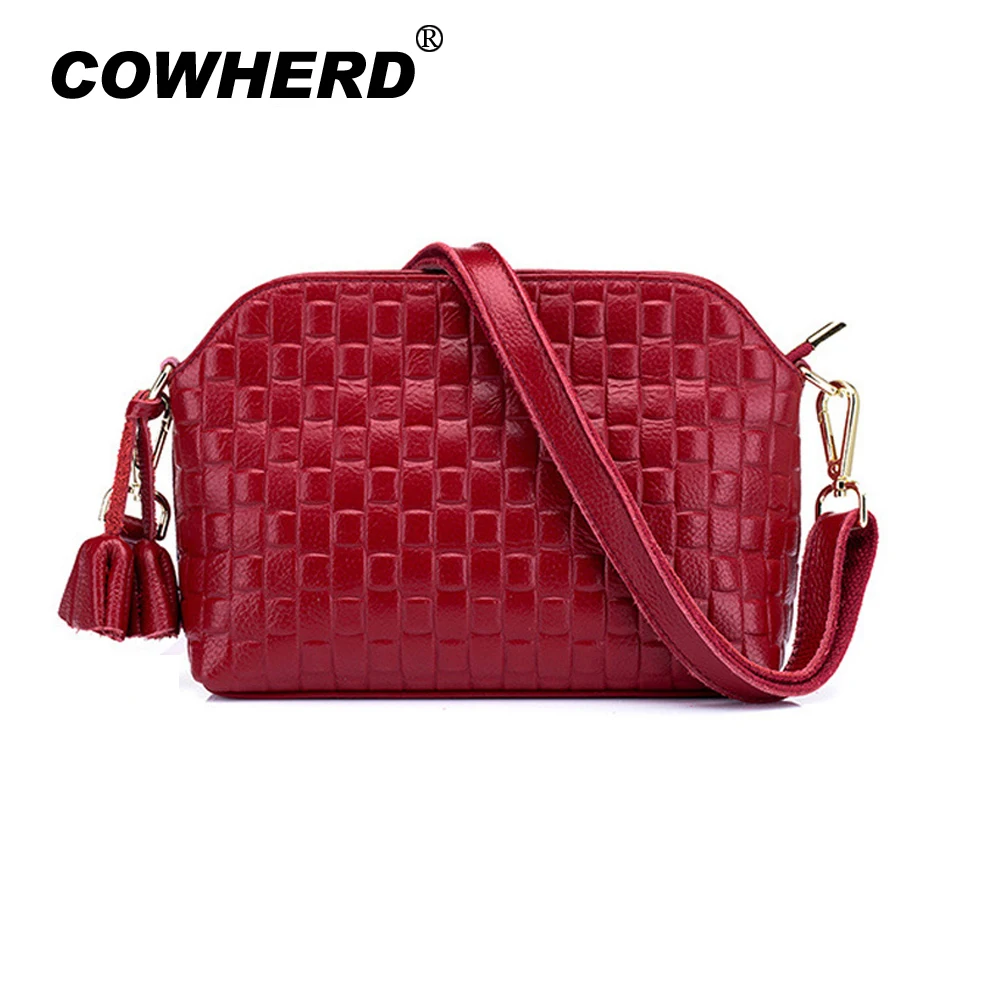 

Cowherd Spring Women Bag Luxury Female Genuine Leather Top Layer Cowskin Handbags Ladies Brand messenger bag 100% all cowhide