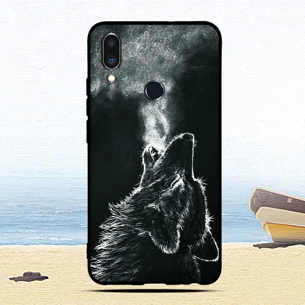 Ultra-thin Soft TPU Silicone Case For Meizu Note 9 Cat Animal Printed Protective covers phone shells bagsc cases for meizu note9 