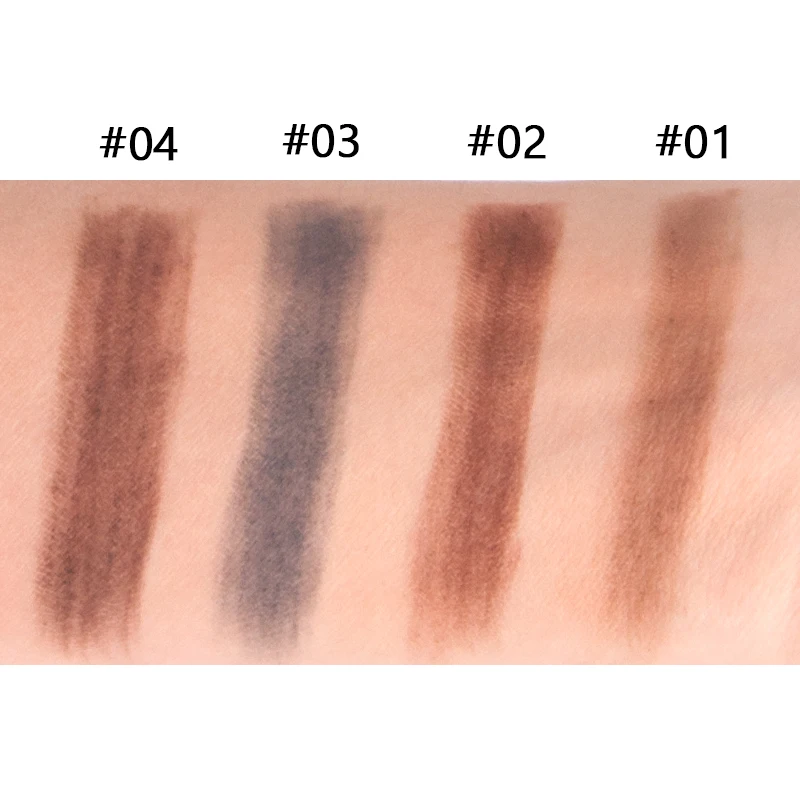 Стойкий карандаш для бровей Loumesi черный коричневый подводка eyemakeup|brown eyebrow pencil|brow