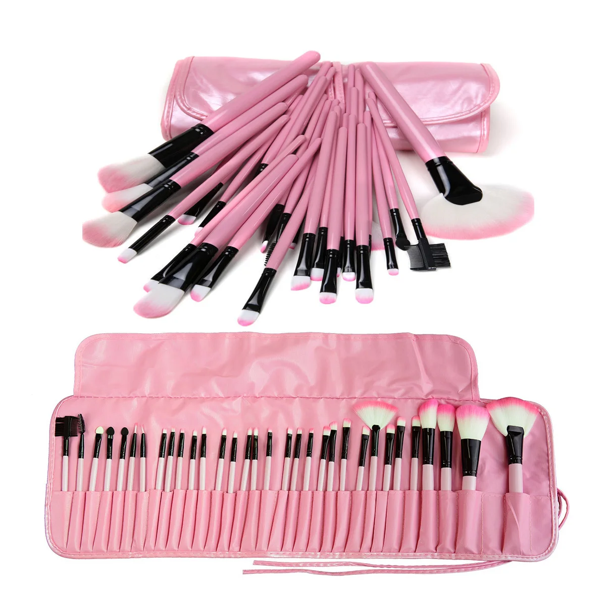 Pro 32Pcs Makeup Brushes Set for Women Fashion Soft Face Lip Eyebrow