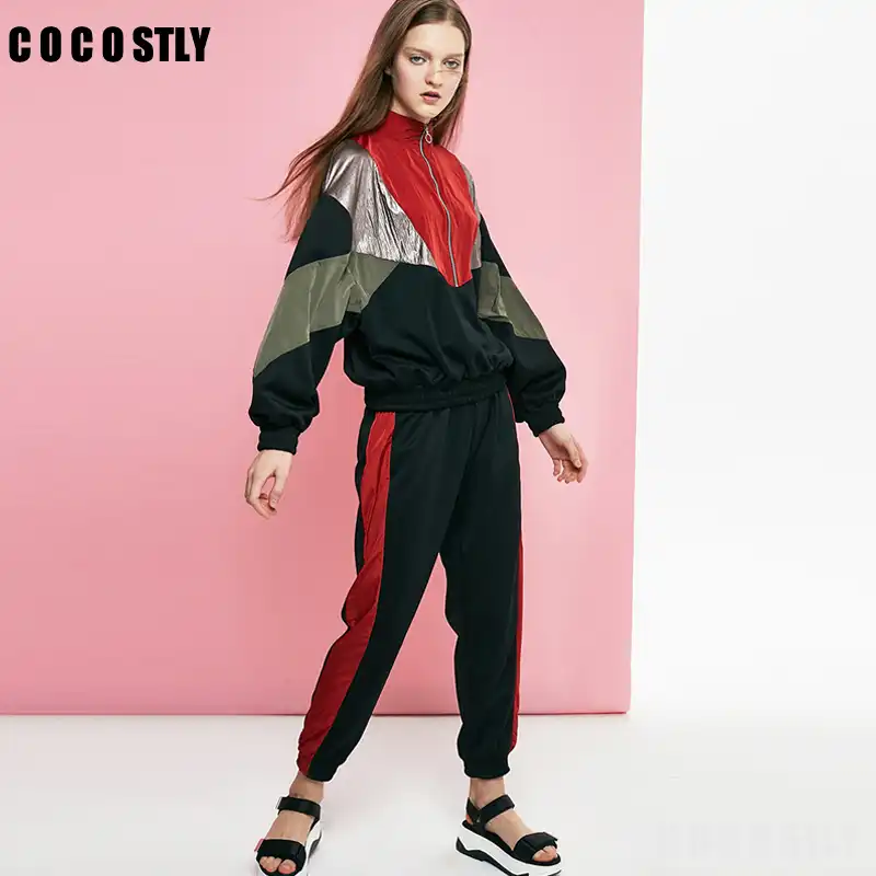 zip front tracksuit
