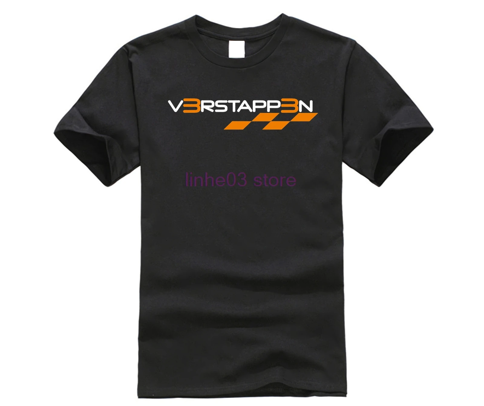

Shirt Cotton Hight Quality Man T Shirt Normal Short Sleeve Cotton Karting fans Verstappen 33 2019 Latest Men Tee Shirt Fashion