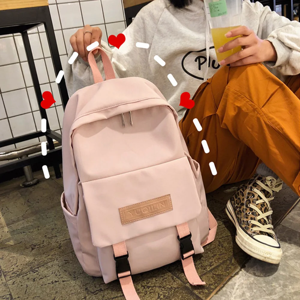 Новый женский рюкзак для отдыха нейлоновый водонепроницаемый Harajuku Wild Campus Sen Series