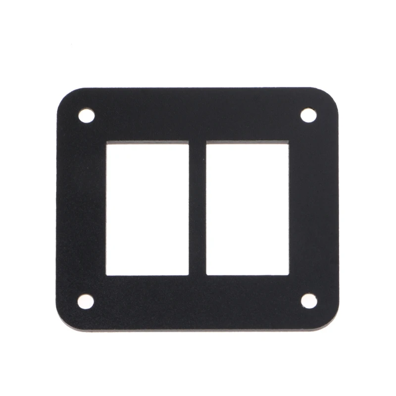 Aluminum Rocker Switch Panel 2/3/4/6 Way Housing Holder For Car Boat Auto Parts