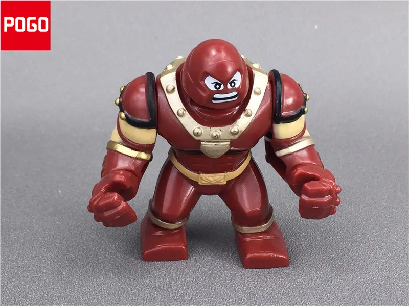 DIY PG1801 1808 es Juggernaut Lizard Son of Hulk Venom Clayface строительные блоки кирпичи игрушки