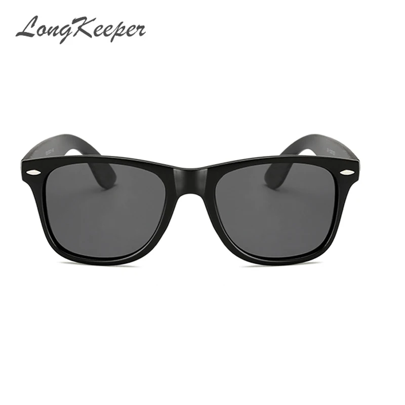 LongKeeper; модная обувь унисекс; Винтаж Поляризованные солнечные очки мужские классические логотип бренда объектив с заклепками Для мужчин Для женщин ретро солнцезащитные очки gafas