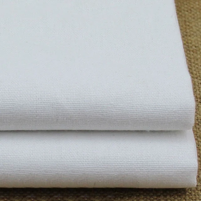wholesale solid linen fabric meter natural flax linen fabric for dress