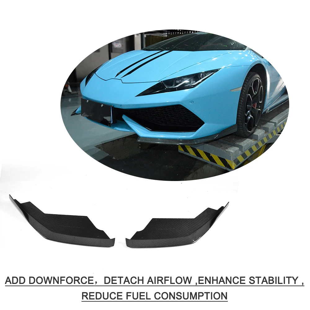 Автостайлинг чехол для передних бамперов из углеродного волокна/FRP Lamborghini Huracan LP600