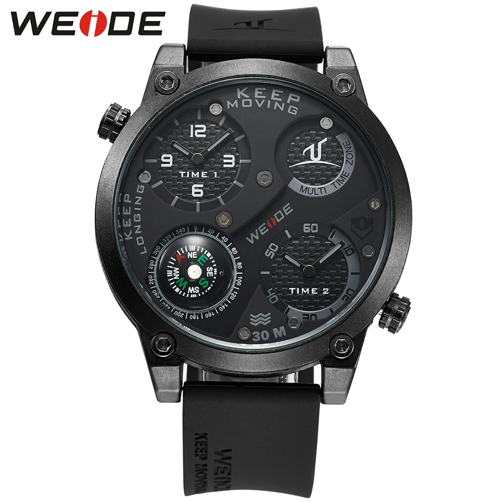 men's watch with compass