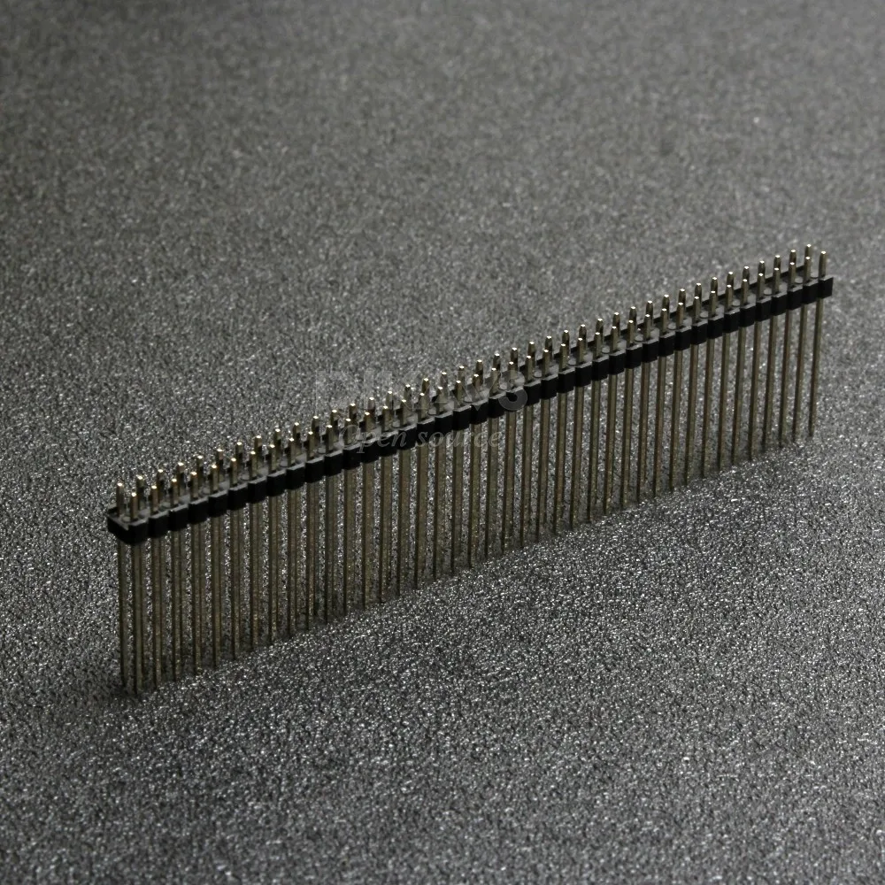 

2 x 40-Pin Break-away 0.1" 2.54mm Male Header - long 25mm (5 Pieces)