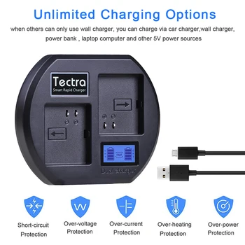 

Rapid LCD USB Dual Charger for Arlo Security Light Arlo Pro Smart Home Cameras Arlo Pro 2 & Arlo Go Batteries VMA4410