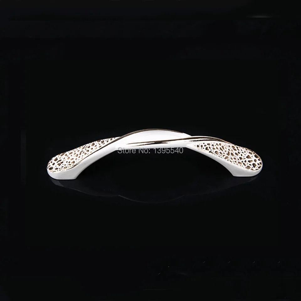 

96mm Cabinet Drawer Handles Euro-Style Bedroom Furniture Door Knobs Ivory Knobs Closet Handle Drawer Pulls Bars