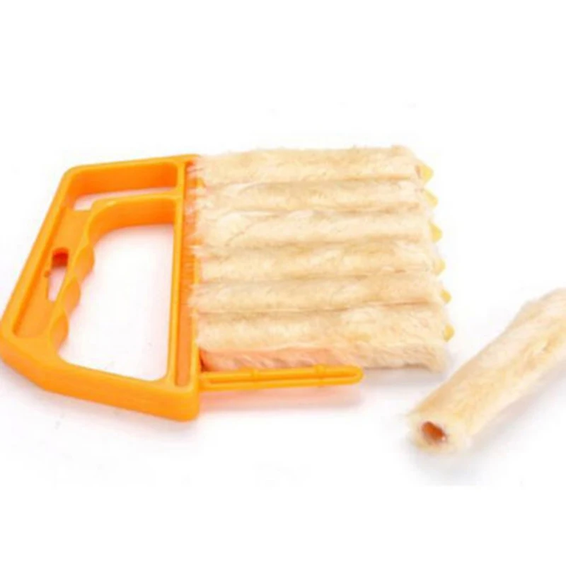 Pocket Brush Dust Collector Air-condition Cleaner Window Leaves Blinds Duster Clean Tools | Дом и сад