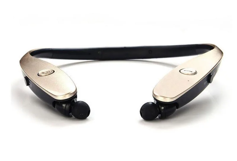 ELECTSHONG спортивные наушники с креплением на шее беспроводные Bluetooth наушники гарнитура с микрофоном для мобильного телефона