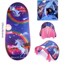 shincoo Children's Starry Dream Tent Children's Bed Folding Light-blocking Tent Indoor Bed Mosquito Net bed canopy outdoor bed plaid picnic kemping tent folding bed