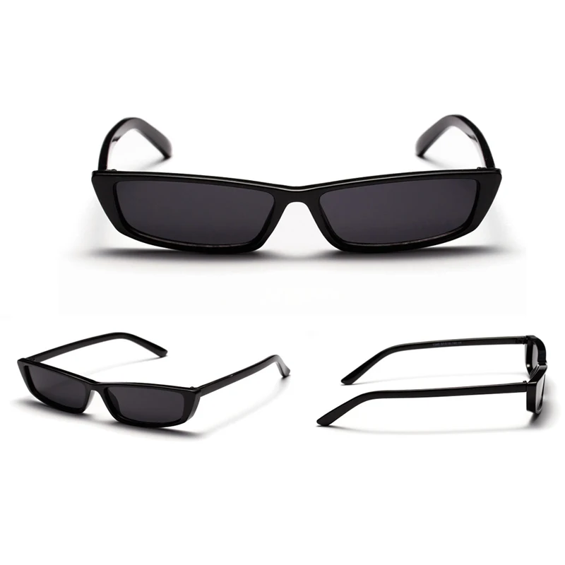 Peekaboo ретро маленькие солнцезащитные очки прямоугольные для женщин подарок белый красный черный Квадратные Солнцезащитные очки «кошачий глаз» Женский Мужской uv400