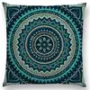Funda de cojín con diseño Floral de arcoíris para decoración del hogar, funda de almohada estilo Hippie, Mandala, bohemio ► Foto 3/6