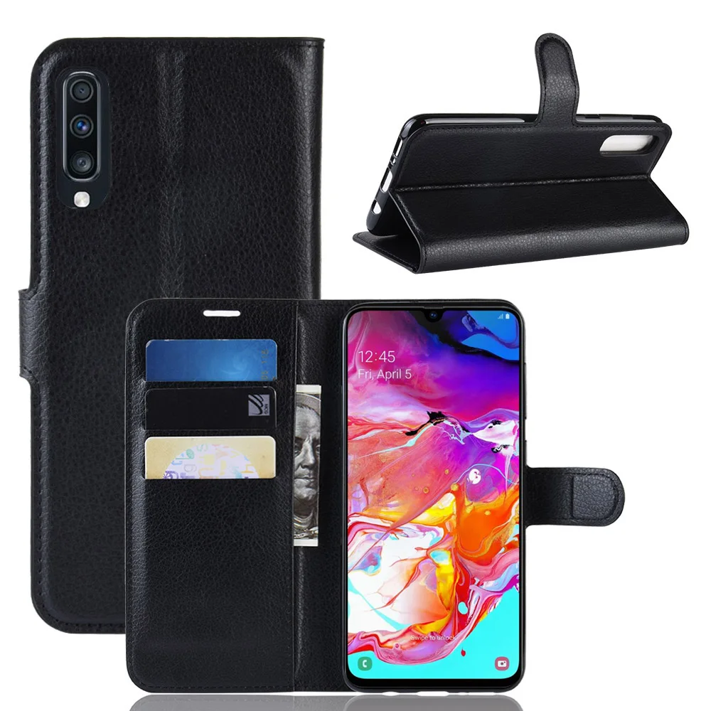 

For Samsung Galaxy A70 A50 A40 A30 A20 case Flip PU Leather Wallet Phone case for Samsung Galaxy A10 Cover Coque Fundas