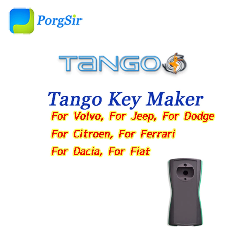 

Original Tango Key Programmer Key Maker Software License For Volvo &Jeep D-odge C-itroen F-errari D-acia F-iat