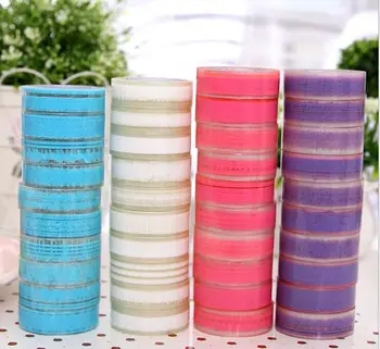 

1PCS10M New Candy Color Lace Masking Washi Tape Adhesive Tape Stationery Decorative Sticker DIY Scrapbooking Tools