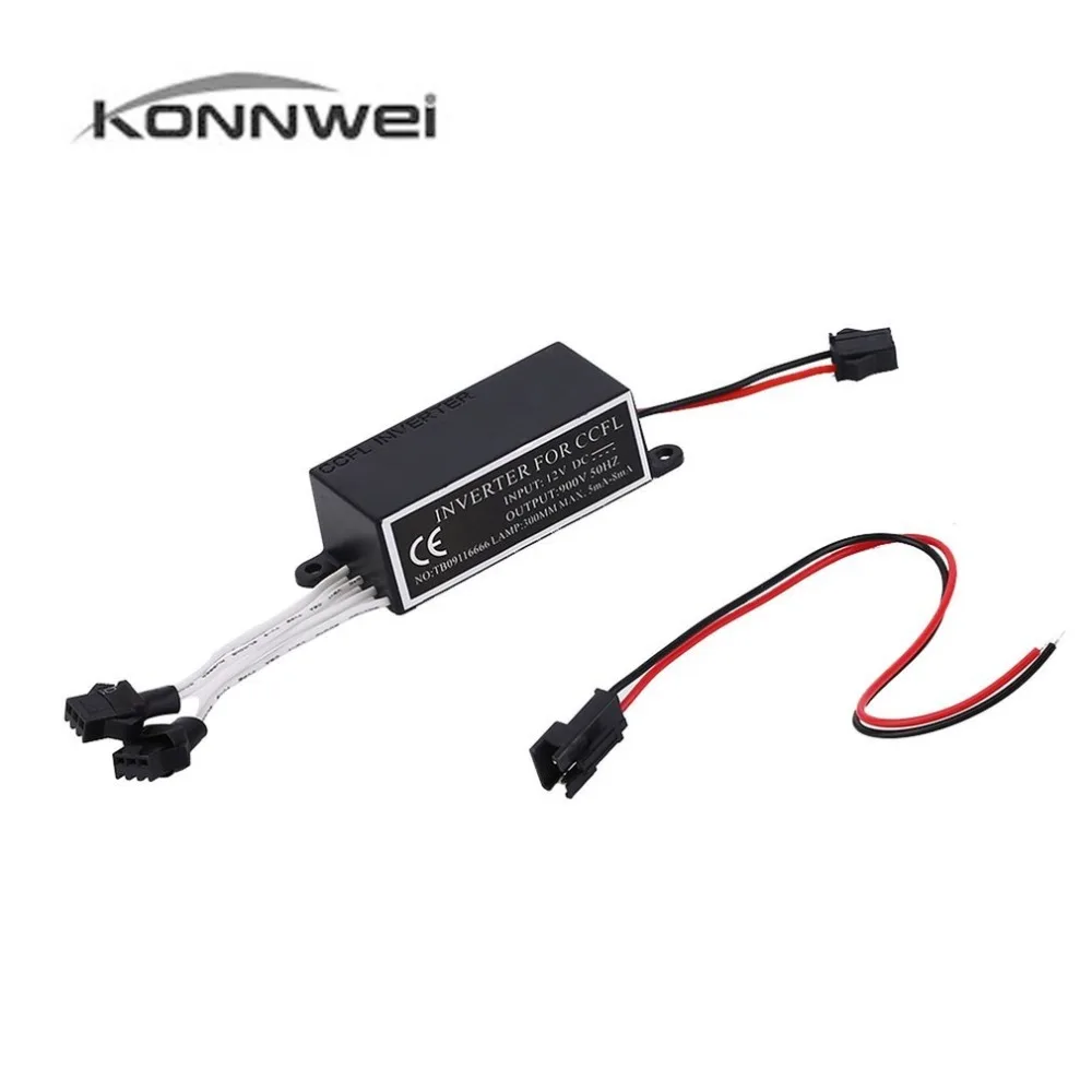 DC 12 V CCFL инвертор для CCFL глаза ангела свет лампы halo Кольцо запасной балласт подходит для BMW E36 E46 для Mazda и все автомобили - изображение