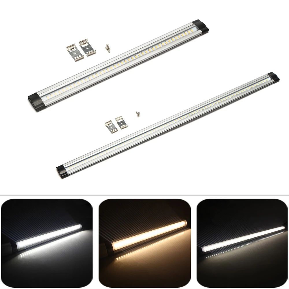 2x ritos beta 13w unterbauleuchte 58cm blanco cálido barra de luz lámpara iluminación