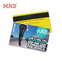 200PCS 13.56mhz RFID Magnetic Card with Hi-co Magnetic Stripe for Hotel Key Card with F08 or custom