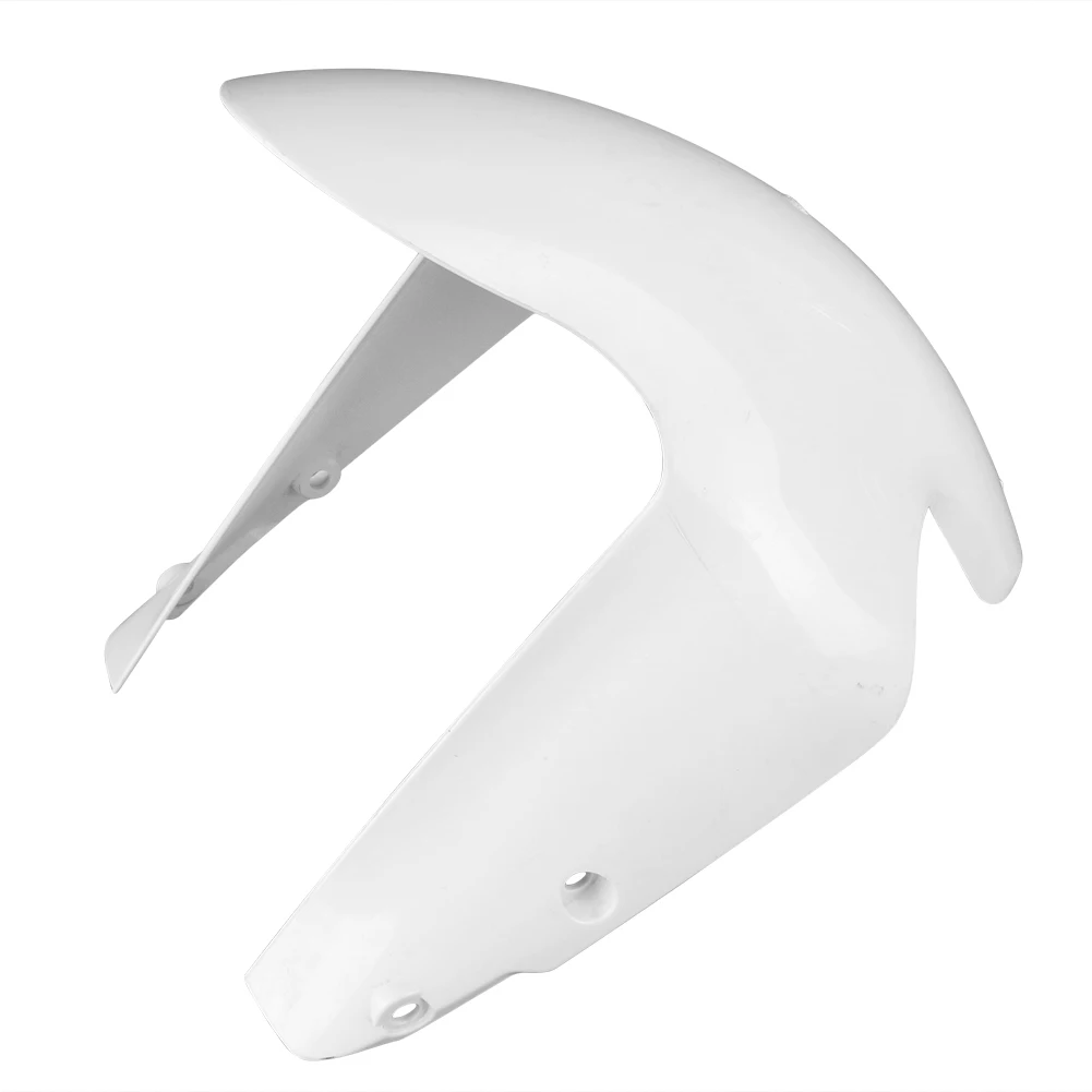Unpainted White Front Wheel Fender Mudguard Splash Extension Extender Fairing Cover For DUCATI 848 1098 1198 2008-2011 Body Kit