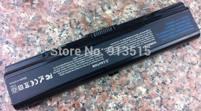 5200 мАч аккумулятор для TOSHIBA L300 спутниковый A350 A355 U405 A205 A215 A200 PA3534U PA3535U PA3682U PABAS098|battery