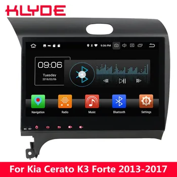 

KLYDE 10.1" IPS 4G WIFI Android 8.0 Octa Core 4GB RAM 32GB ROM Car DVD Multimedia Player Radio For Kia K3 Cerato Forte 2013-2017