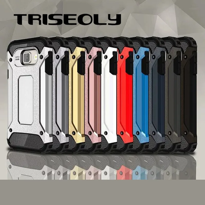 Чехол TRISEOLY Diamond Armor для Samsung Galaxy A3 2016 противоударный чехол A310 A3100 A310F чехол|Сумки
