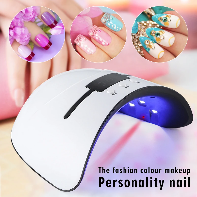 

36W Professional LED Nail Lamp UV Nail Polish Dryer Lamp Gel Acrylic Curing Light Spa USB Rechargeable Nail Dryer Equipment