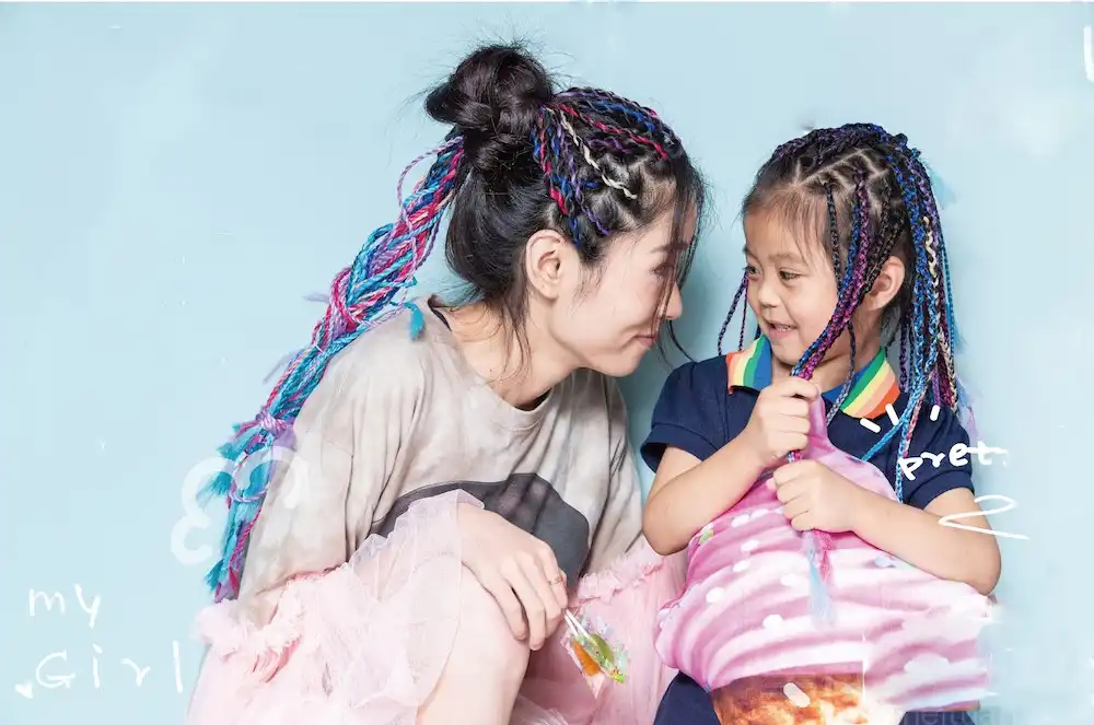 Cool Girl Dreadlocks Pretty Pigtails Doll Wig Series