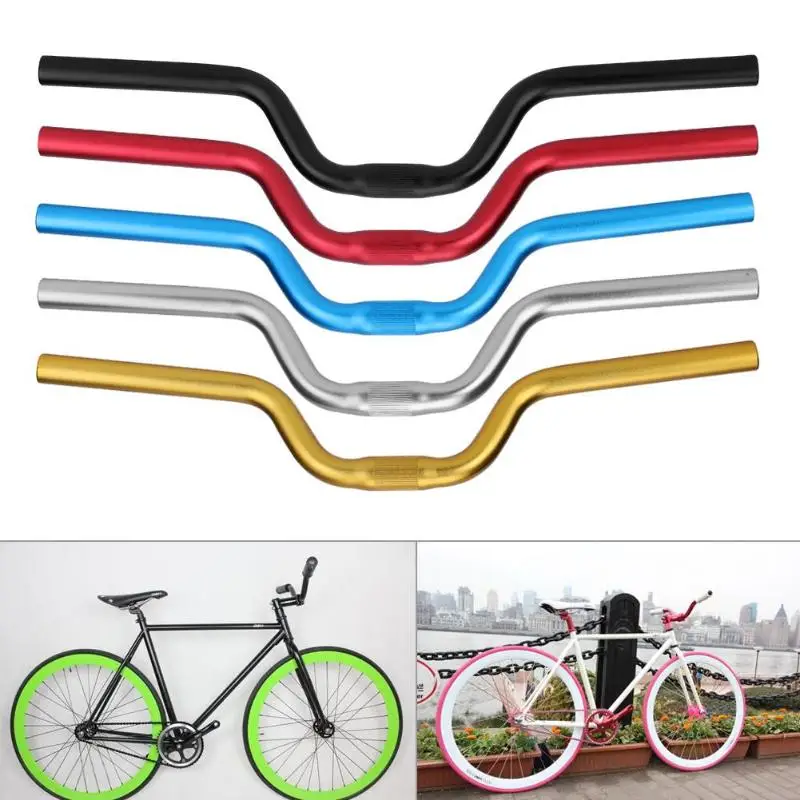 

Frosted Aluminum Alloy Bicycle Parts Fixed Gear Handlebar Bicycle Accessaries for MTB Mountain Bike Road Bike