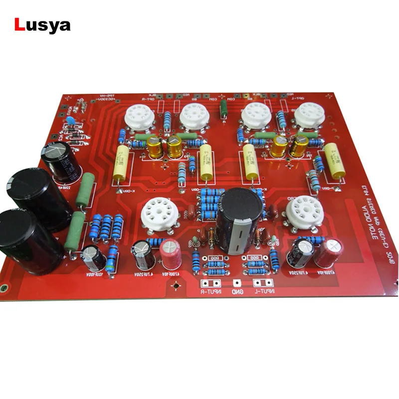 Alta calidad Hola estéreo Push-Pull EL84 de tubo de vacío amplificador PCB bricolaje Ref Nota de PP junta D4-004 Alta calidad Hola estéreo Push-Pull EL84 de tubo de vacío amplificador PCB bricolaje Ref Nota de PP junta D4-004